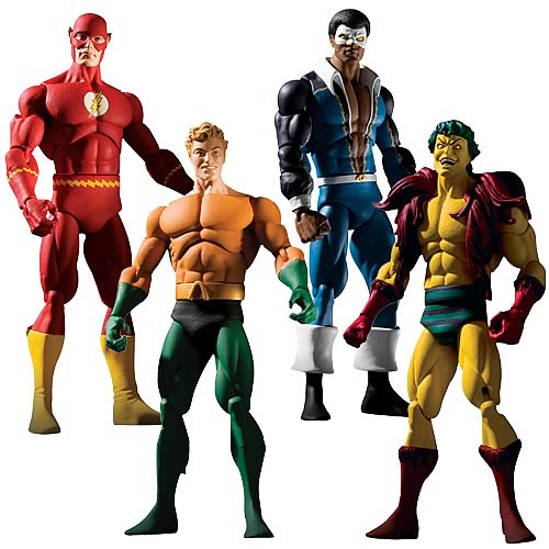History of the DC Universe Series 2 Action Figure Set